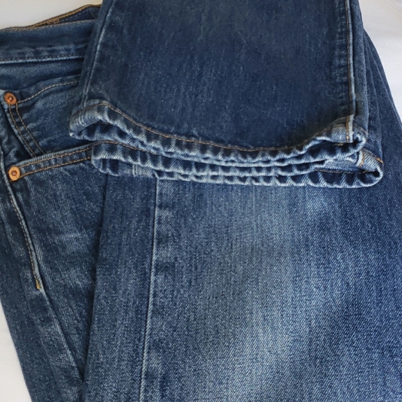 Levi's Original 501 Straight Leg button fly jeans 33x34 - Picture 7 of 8